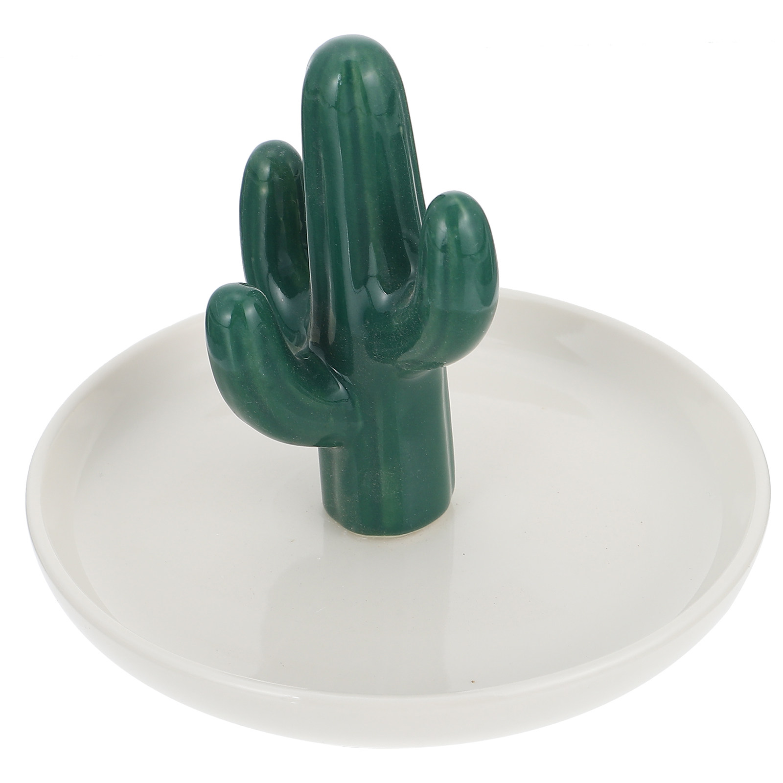 1Pcs Premium Ceramic Cactus Je - Home Bathroom Organizer recension och pris