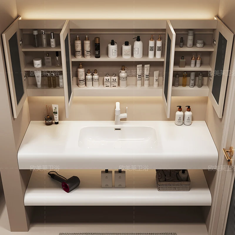 Hi Modern Simple Bathroom Cabi - Home Bathroom Vanity Combo recension och pris
