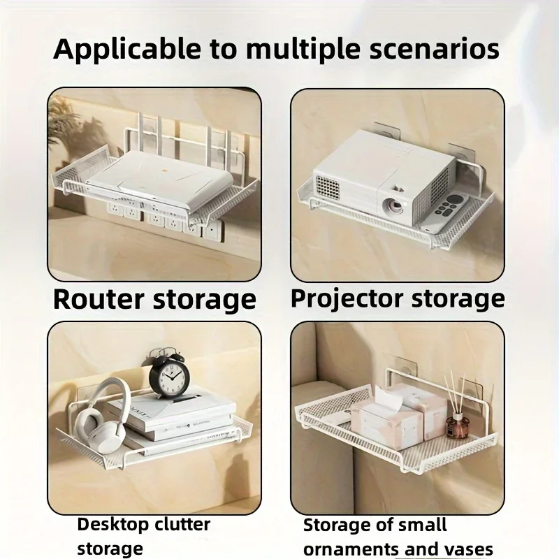 No‑Drill Wall Mount Router She - Home Bathroom Organizer recension och pris