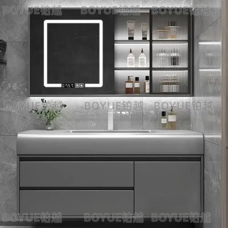 Light Luxury Smart Bathroom Va - Home Bathroom Vanity Combo recension och pris