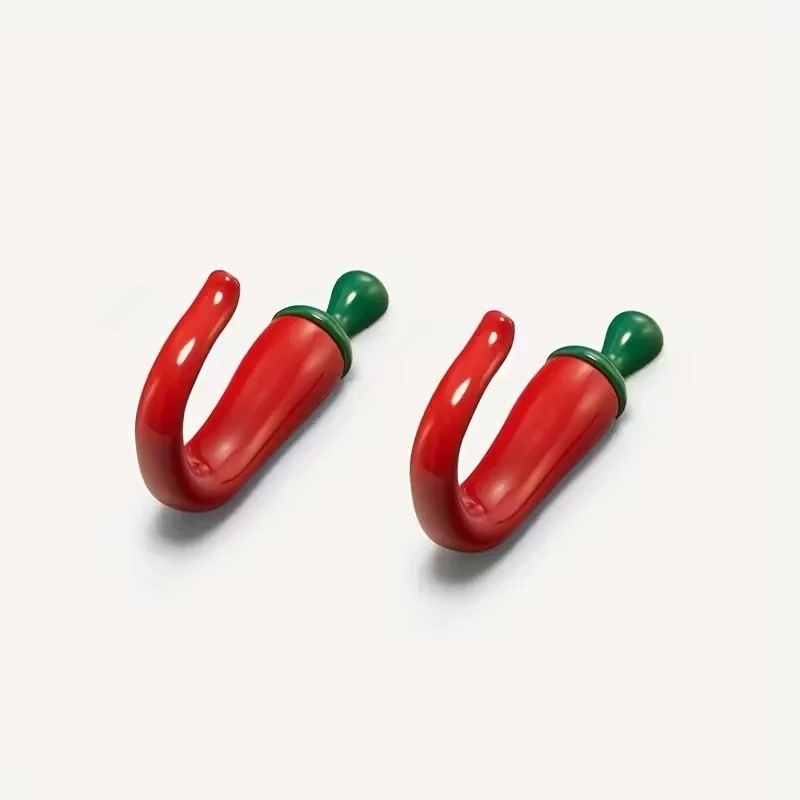 10PC Pepper Shaped Wall Hooks  - Home Bathroom Organizer recension och pris