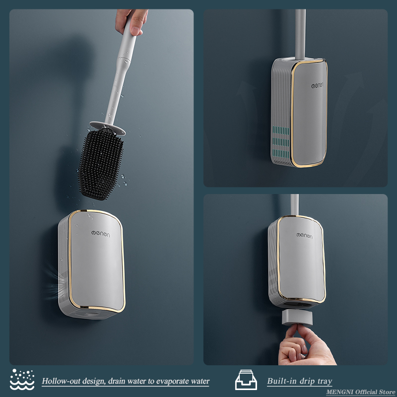 MENGNI-Luxury Toilet Brush Bat - Plunger Toilet recension och pris