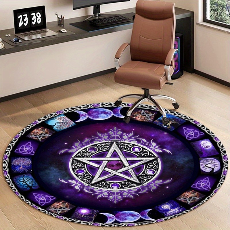 Round Blue Dragon Rug Fantasy  - Home Bathroom Trends recension och pris