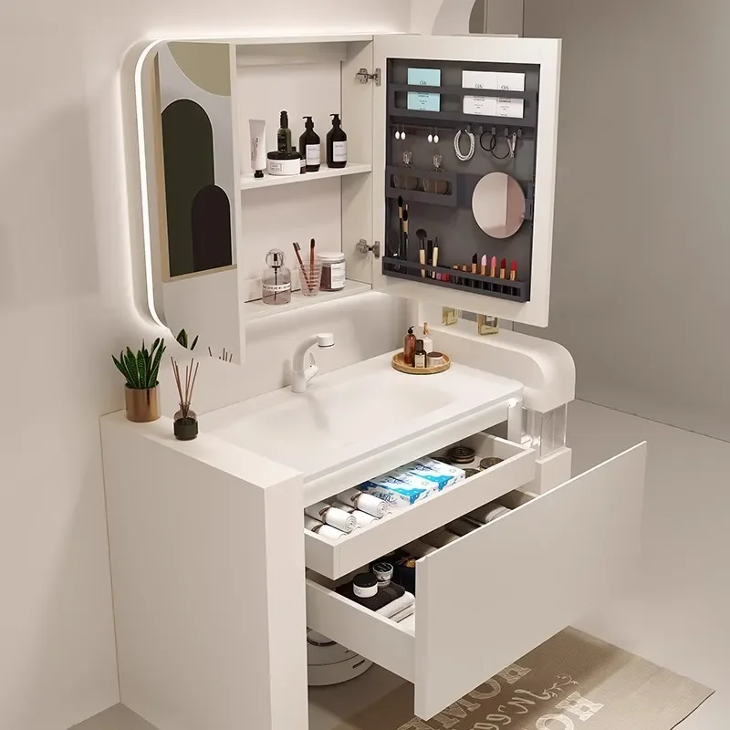 Ceramic Integrated Basin Bathr - Home Bathroom Vanity Combo recension och pris
